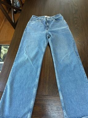 Abercrombie & Fitch High-Rise Light Blue Denim Jeans